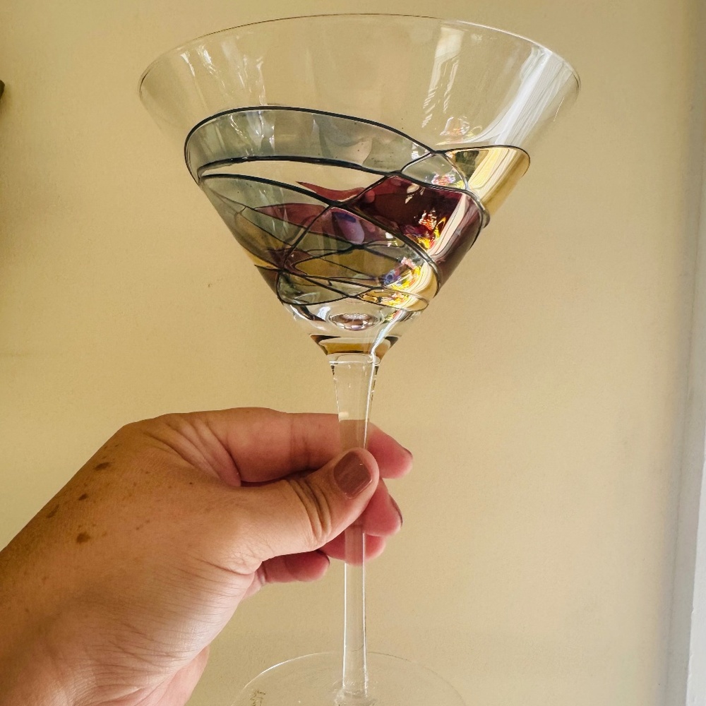 Martini glass set of 2
